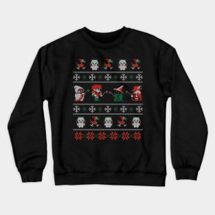 Winter Fantasy Tri-Color Crewneck Sweatshirt